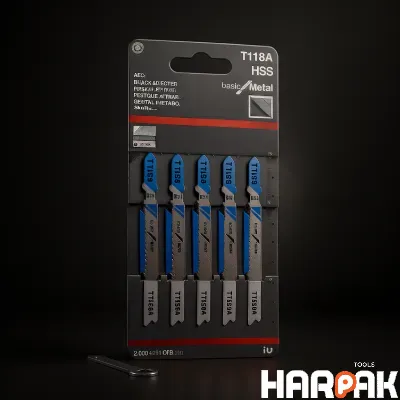 تیغ اره عمود بر آهن بسته 5 عددی